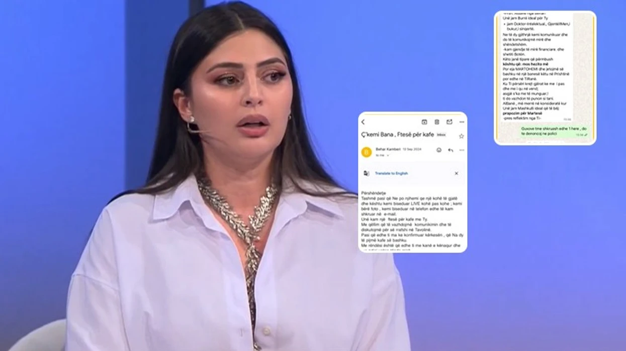 “Jam i bukur, kam gjendje financiare të mirë dhe shëtis botën” - gazetarja Albana Bejko publikon mesazhet e psikiatrit nga Kosova që e përndiqte