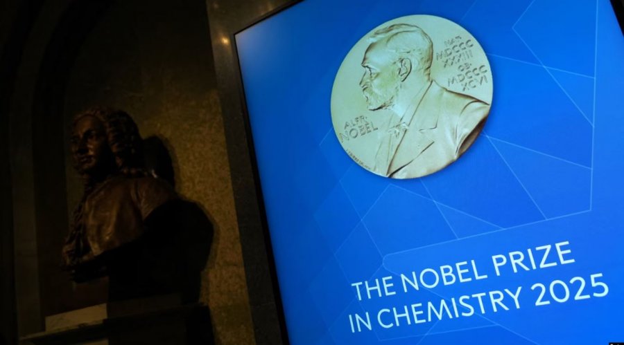 Nobelin për Kimi e fitojnë tre shkencëtarë për punën në kornizat metalo-organike