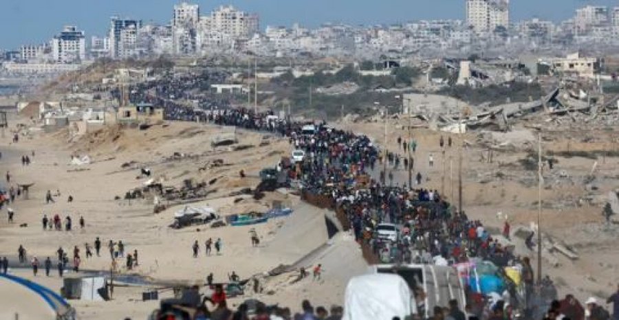 Mijëra palestinezë po kthehen në shtëpitë e tyre në Gazën veriore, gjejnë shkatërrim e pikëllim