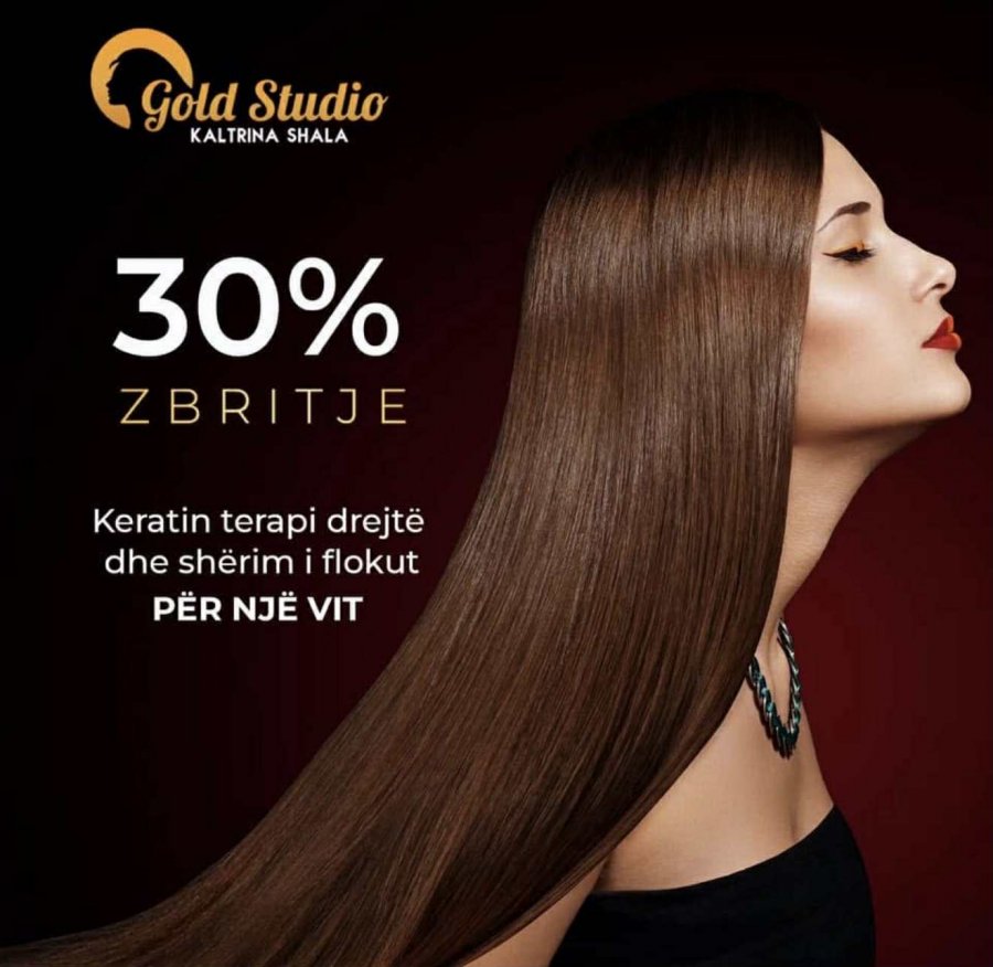 Flokë të shëndetshëm  të rigjeneruar dhe të mrekullueshëm   Shërimi fillon te  Gold Studio 