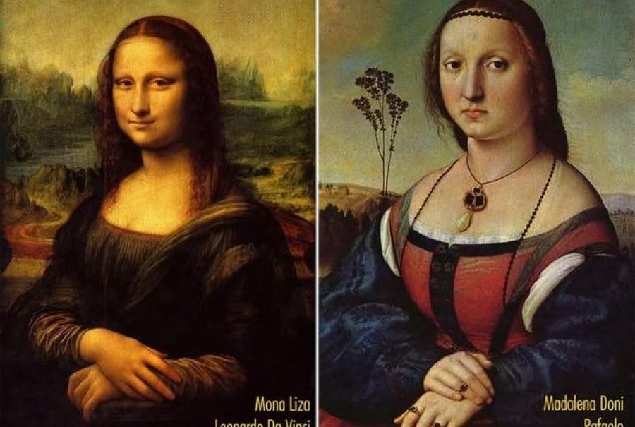 mona-liza-dhe-madalena-doni-leonardo-da-vinci-dhe-rafaelo-gjigandet-e-rilindjes-perballe-njeri-tjetrit