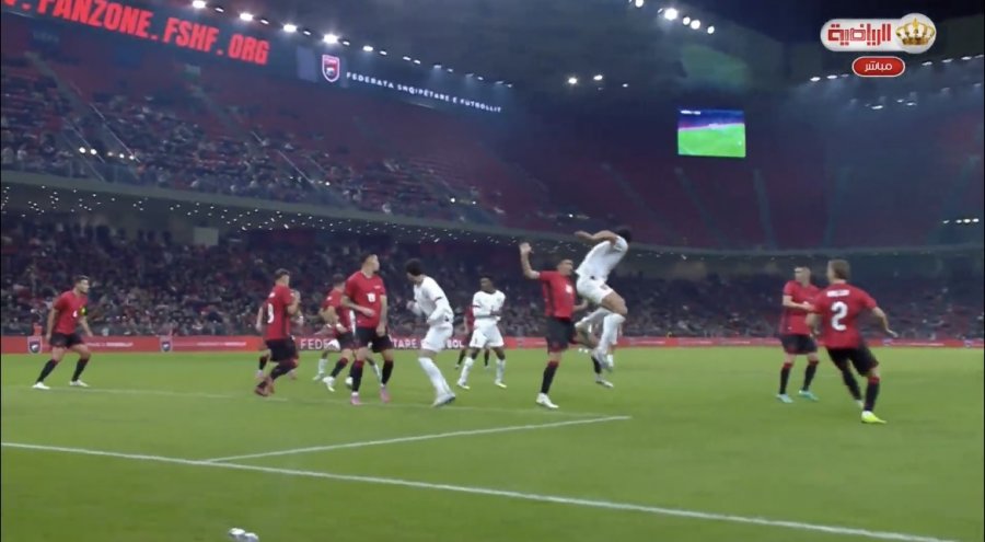 Shqipëria pëson gol nga Jordania