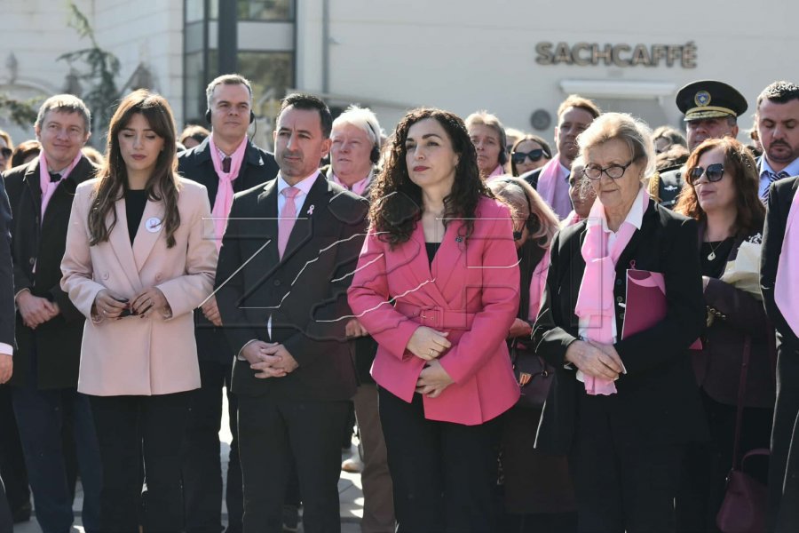 “Zbulimi i hershëm – Mbijetesë’”, Presidentja e qytetarë të shumtë solidarizohen me të prekurat nga kanceri i gjirit