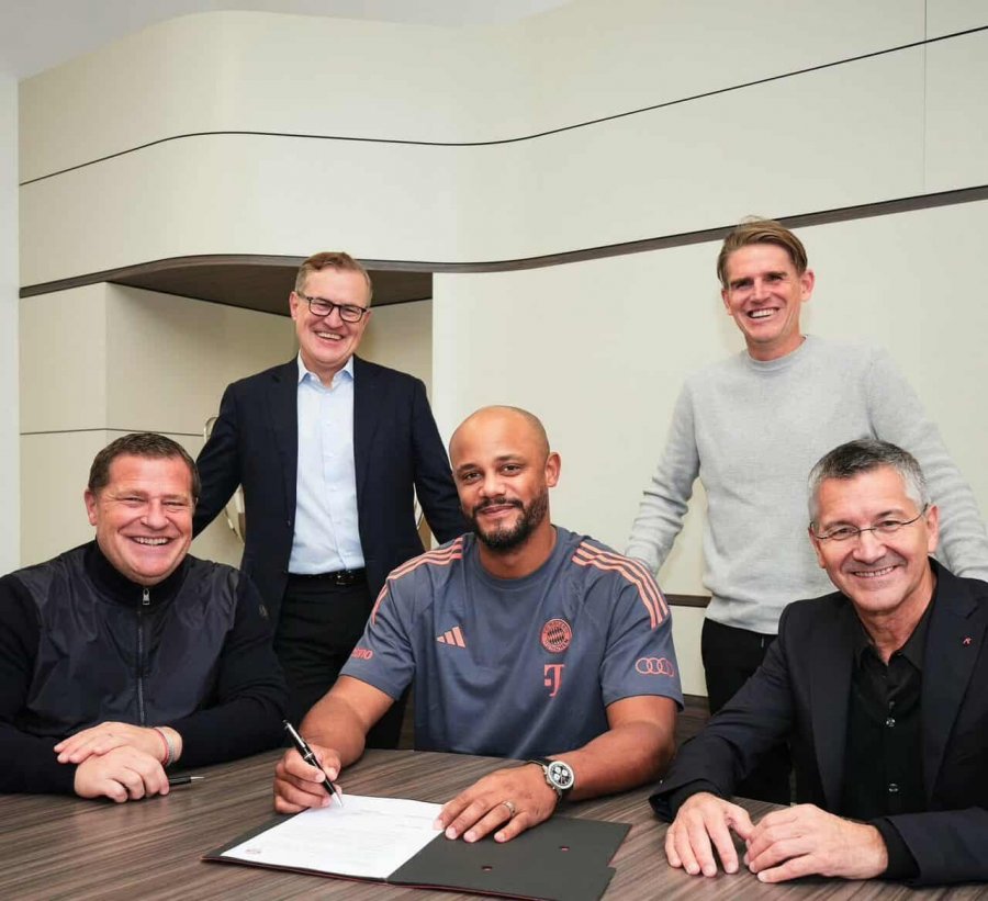 Zyrtare: Kompany vazhdon kontratën me Bayern Munchen
