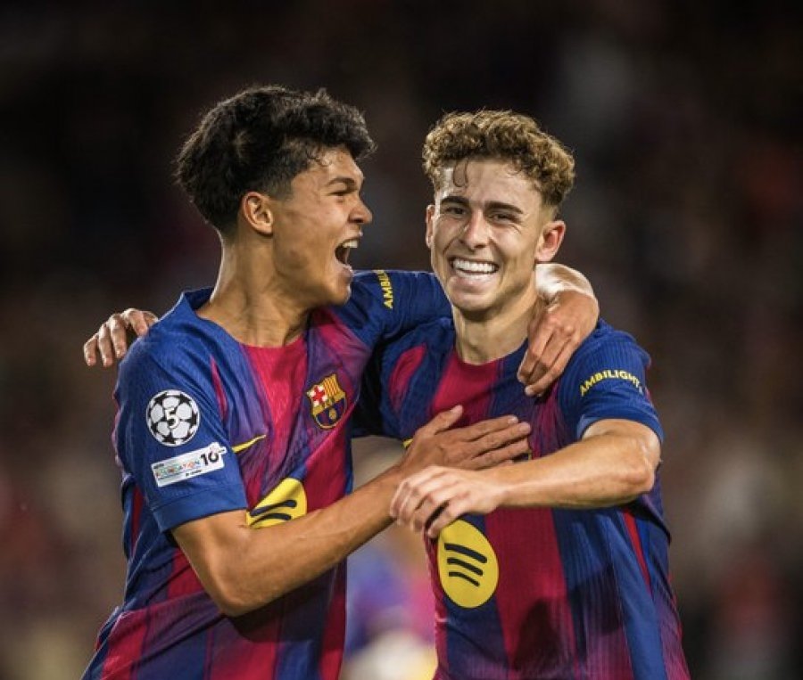 Barcelona në epërsi ndaj Olympiacos, pas pjesës së parë