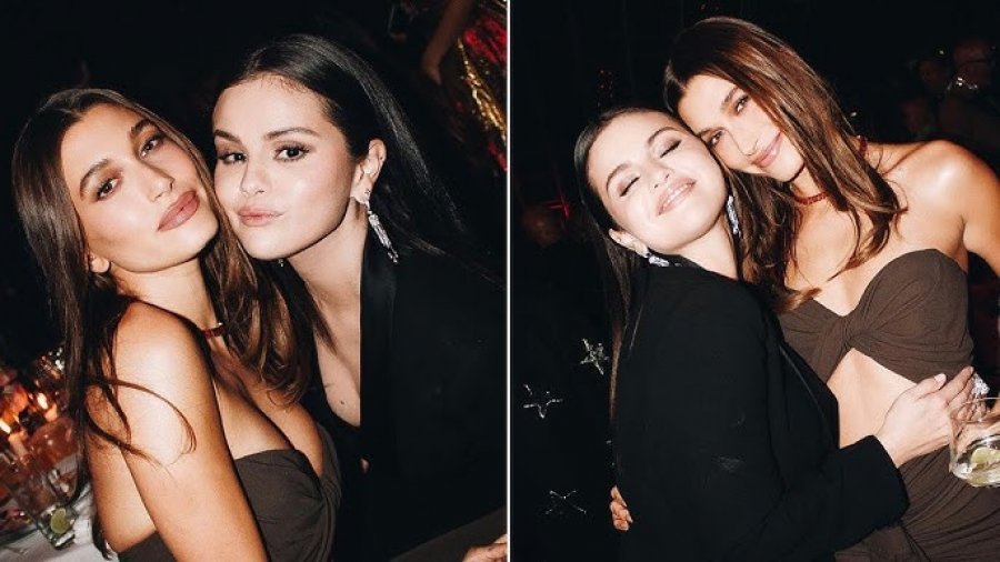 Hailey Bieber dhe Selena Gomez gjenden në të njëjtin vend, por nuk takohen