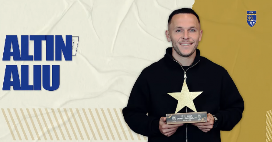 Altin Aliu fiton çmimin “Ylli i Javës”