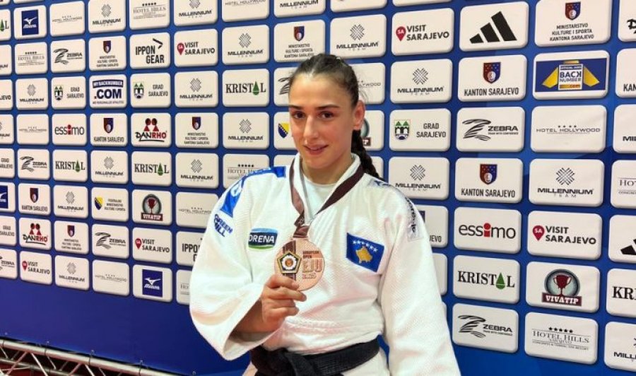 Flaka Loxha rikthehet fuqishëm, fiton medaljen e bronztë në European Open në Sarajevë