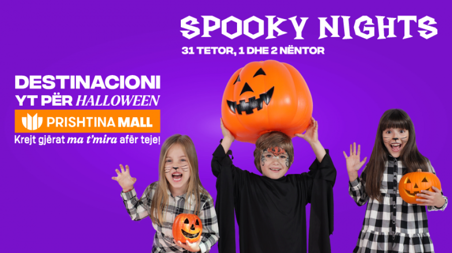Prishtina Mall sjell “Spooky Nights” – një eksperiencë unike për Halloween