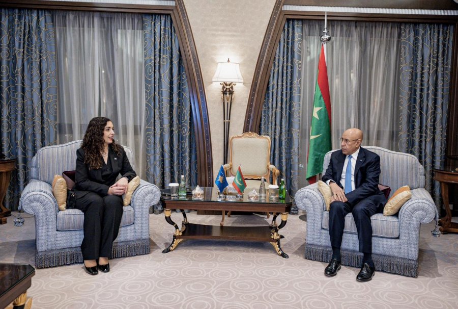 Osmani takon presidentin e Mauritanisë në Riad, flasin për forcimin e marrëdhënieve bilaterale