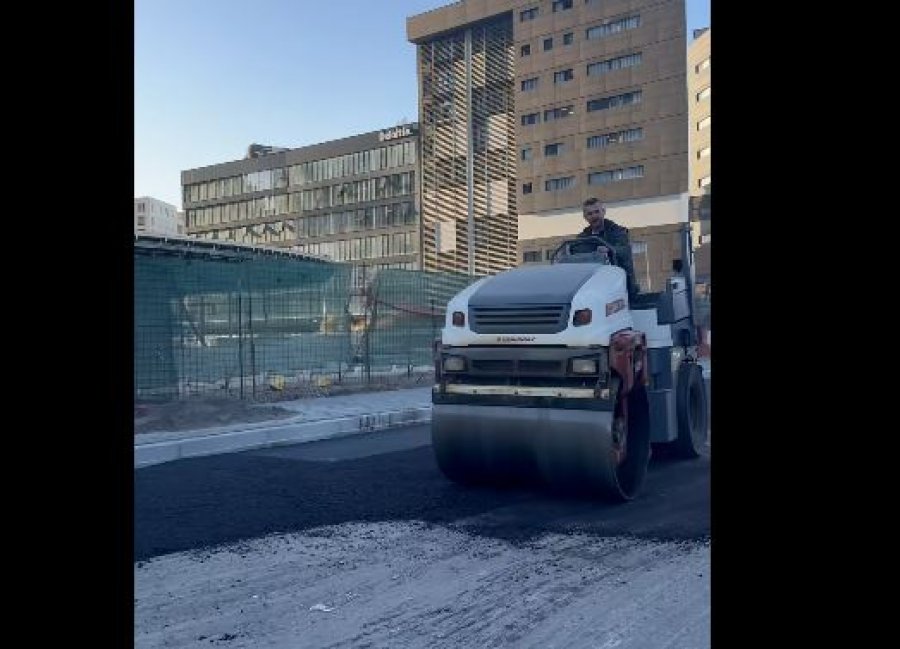 Rruga “Bob Doll” u zgjerua dhe po asfaltohet, Përparim Rama publikon pamjet 