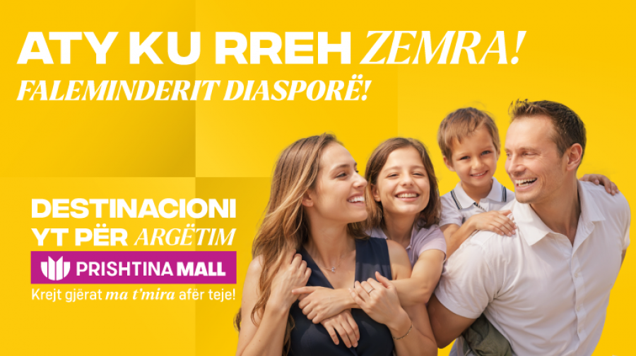 “Prishtina Mall” falënderon diasporën për një verë të paharrueshme me numër rekord të vizitorëve