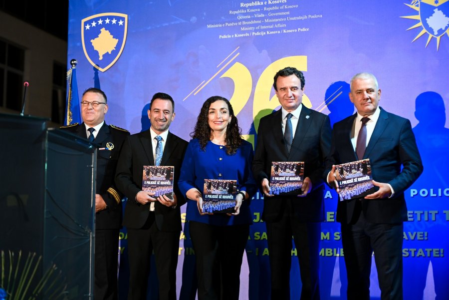 26 vjet nga themelimi i Policisë së Kosovës, festa mbyllet me lëvdata nga drejtuesit e shtetit