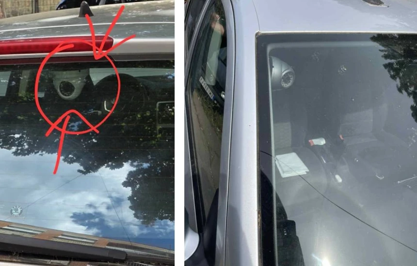Policia në veri konfiskon veturën, me të cilën më herët barteshin para nga Serbia në Kosovë