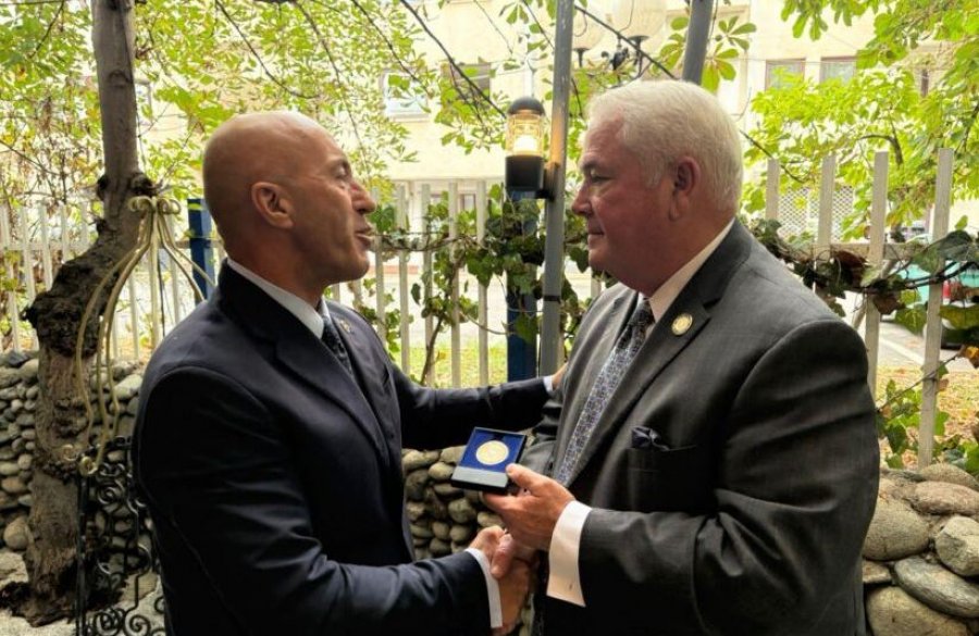 Haradinaj takon Mayor Harry Hardmam, thekson miqësinë e përjetshme me SHBA-në