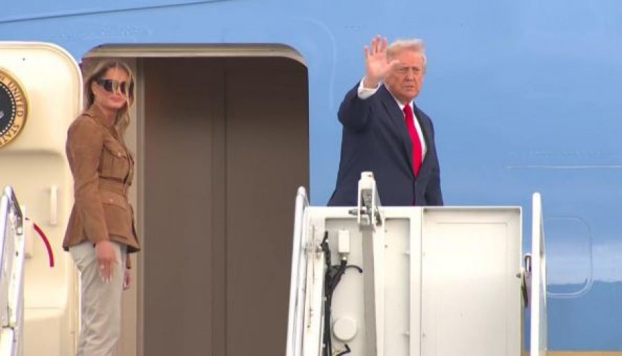 Trumpi dhe Zonja e Parë largohen nga Mbretëria e Bashkuar