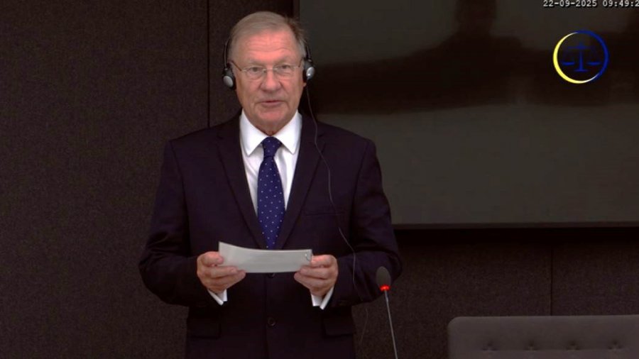 Nis dëshminë britaniku i thirrur nga mbrojtja e Thaçit