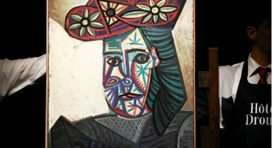 Kryevepra e fshehur e Picassos del në shitje pas 80 vjetësh