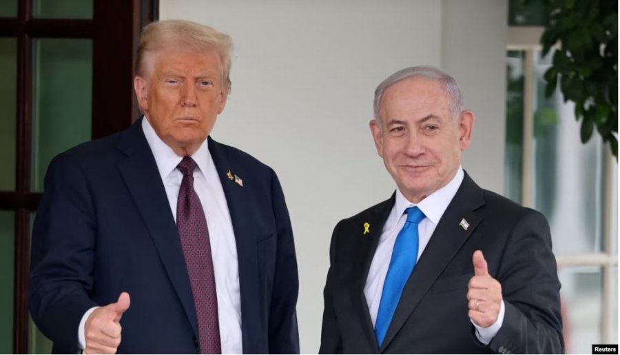 Trumpi pret Netanyahun në Shtëpinë e Bardhë për planin për paqe në Gazë