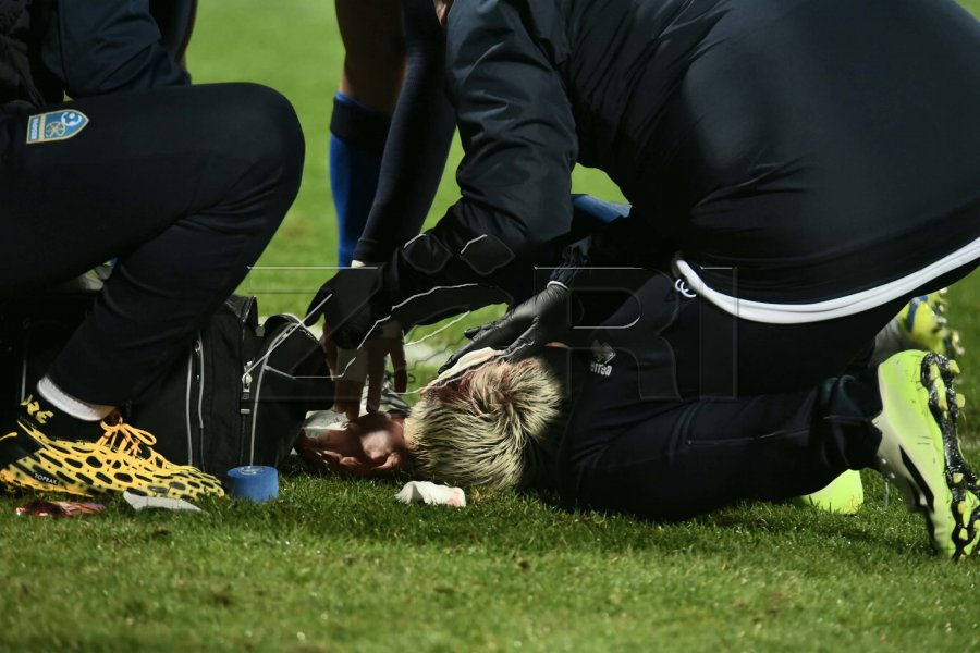 Reagimi i Hajdarit pas lëndimit që pësoi  Faleminderit për përkrahjen  unë jam mirë 