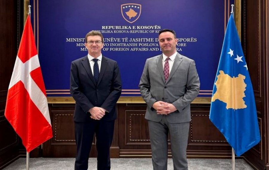Konjufca dhe diplomati danez diskutojnë zgjerimin e bashkëpunimit ndërkombëtar