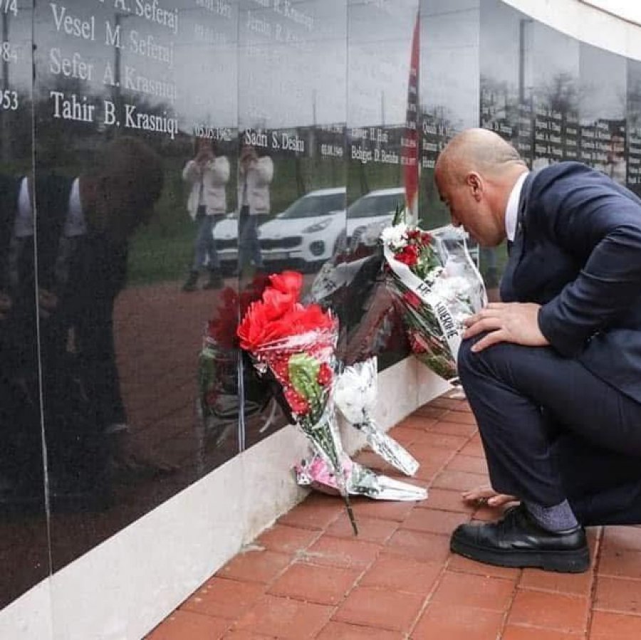 Haradinaj përkujton masakrën në Kralan  Liria erdhi me çmimin e gjakut të tyre  përgjithmonë në kujtesën tonë historike