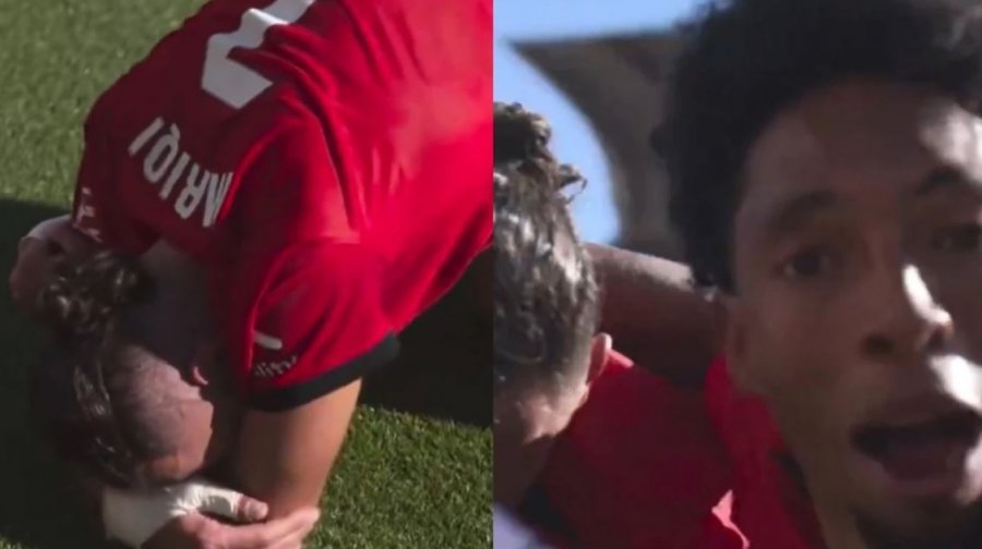 “Për Kosovën”, bashkëlojtari i Mallorcas i jep mbështetje Vedat Muriqit, i cili qan pas golit ndaj Real Madridit