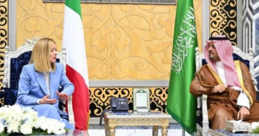 meloni-viziton-arabine-saudite-per-te-treguar-mbeshtetjen-ndaj-partnereve-te-gjirit