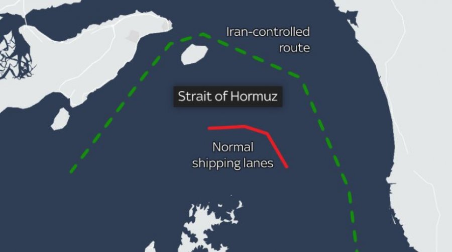Paralajmëron CIA  Ngushtica e Hormuzit nuk pritet që të hapet së shpejti