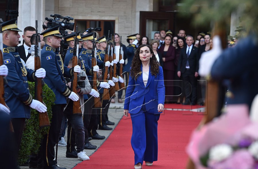Vjosa Osmani lë Presidencën pas përfundimit të mandatit 5-vjeçar