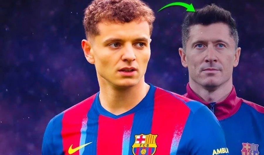  Sulmues modern  krijon lehtë avantazhin   Barcelona e sheh Fisnik Asllanin si pasues të Robert Lewandowskit
