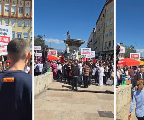 Nis protesta e studentëve në Shkup, kërkohet që provimi i jurisprudencës të mbahet në gjuhën shqipe