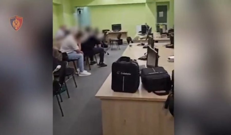 Policia e Tiranës prangos 10 persona për skemë mashtrimi me  call center 