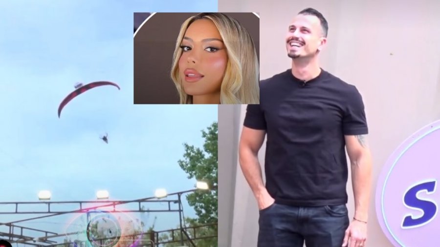 “Të pres me fitore, të dua” - Brikena emocionon Mateon me parashutë