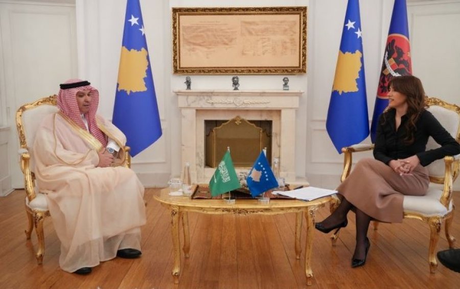 Haxhiu priti në takim lamtumirës ambasadorin e Mbretërisë së Arabisë Saudite