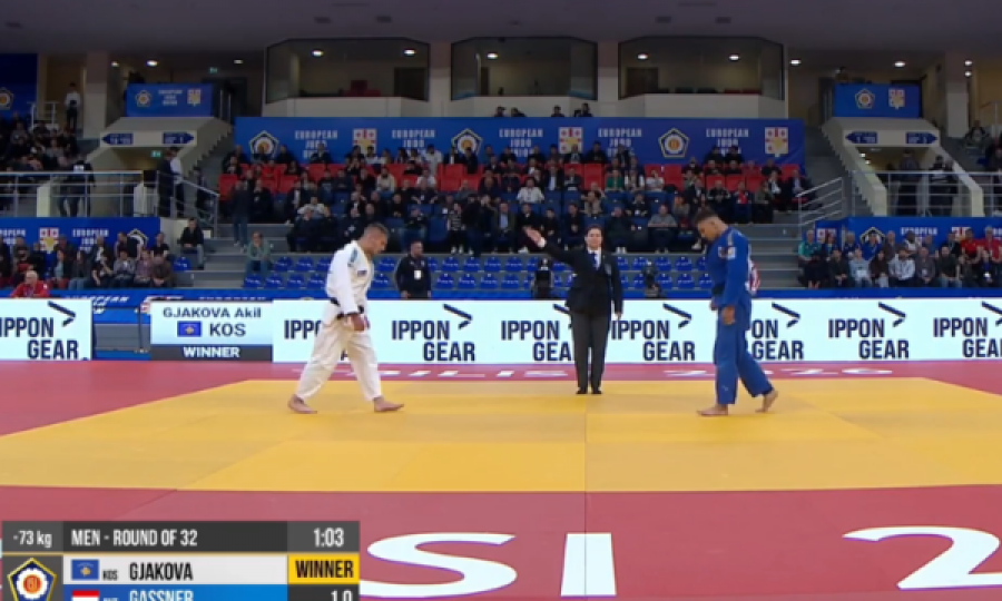 Akil Gjakova e nis mbarë Kampionatin e Xhudos  