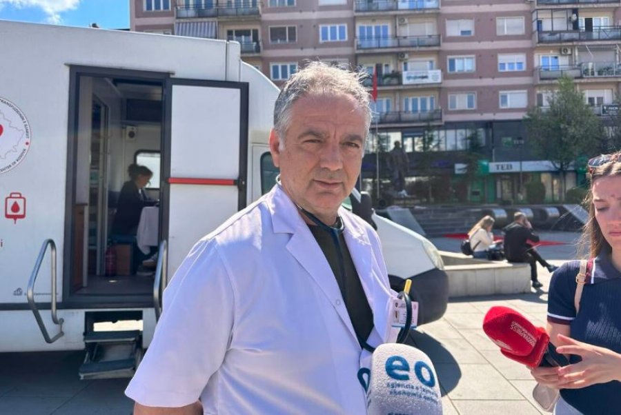  Dita e Dëshmorëve të Komunës së Prishtinës, dhurohet gjak në sheshin “Zahir Pajaziti”