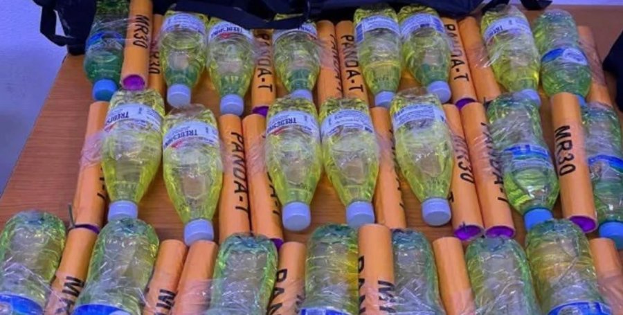 Protesta e opozitës në Tiranë  Policia  Sekuestruam 45 molotovë  ishin përgatitur për të sulmuar Policinë dhe institucionet shtetërore