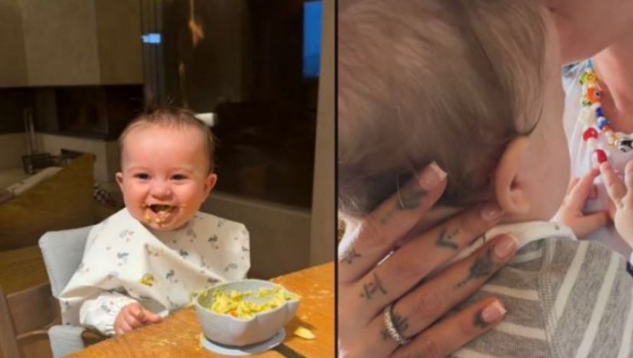 Dafina Zeqiri ndan momentet më të bukura me djalin e saj  Daskan