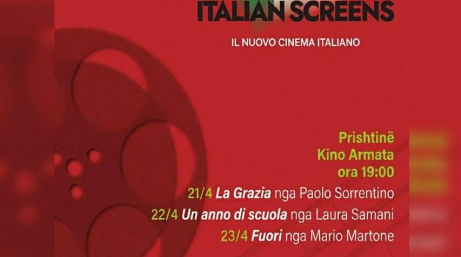 Kinemaja italiane vjen në Prishtinë – filma dhe histori që nuk duhen humbur