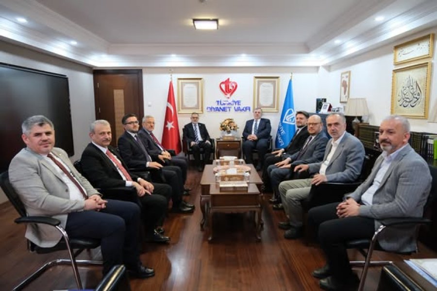 Tërnava viziton fondacionin  Diyanet  në Ankara  diskutojnë për bashkëpunim me BIK un