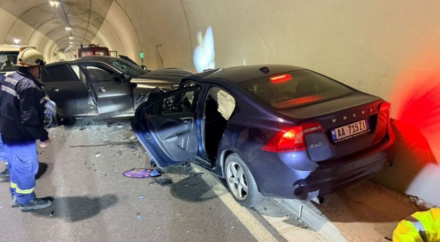 Aksident mes dy veturave në tunelin e Llogarasë, lëndohen disa persona – bllokohet qarkullimi