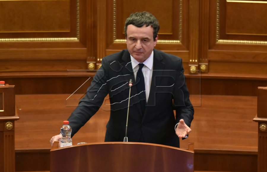 Kurti  LVV ja nuk e ka përgjegjësinë e plotë për zgjedhjen e presidentit