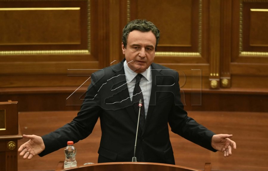 Kurti  Fitorja e LVV së nuk u pranua  opozita refuzoi bashkëpunimin