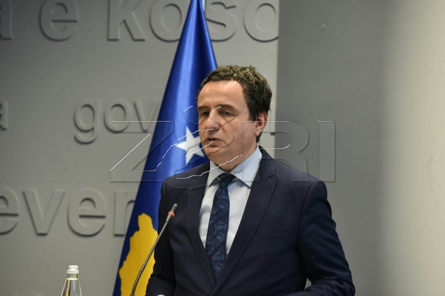 Kurti në konferencë akuzon opozitën për bllokadë  Sjellje antishtetërore dhe mosnjohje e vullnetit qytetar