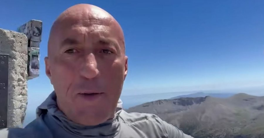 Ramush Haradinaj ngjet Majën e Olimpit, 2918 metra të lartë