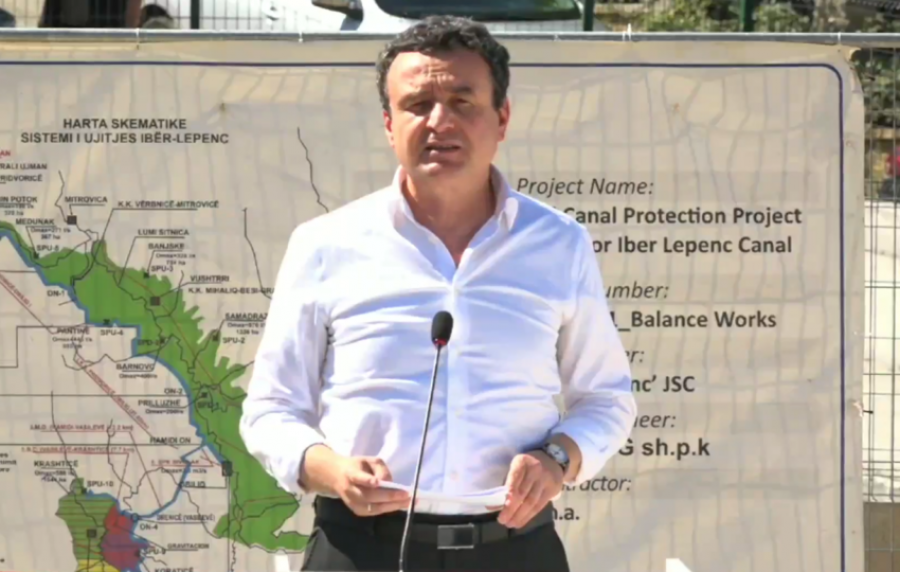 Kurti përuron rehabilitimin e kanalit të Ibër-Lepencit: Investim 18-milionësh për sigurinë ujore dhe energjetike të Kosovës