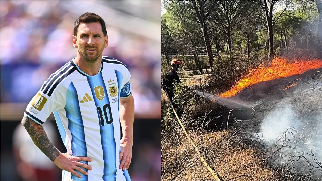 Messi dhuron 80 000 euro për zjarret në Madrid