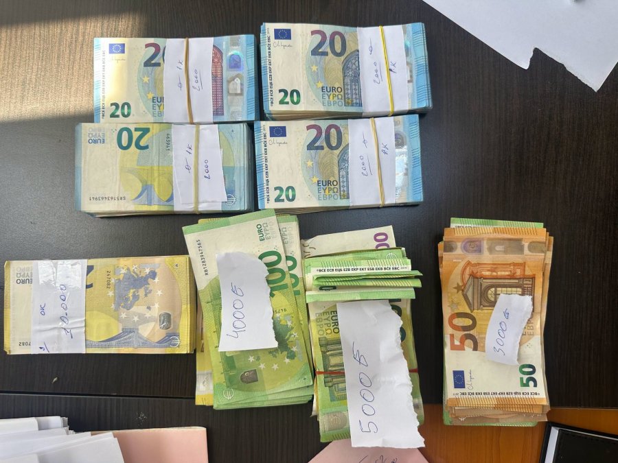 Kapen 30 mijë euro të padeklaruara në Vërmicë  paratë ishin fshehur në kamion