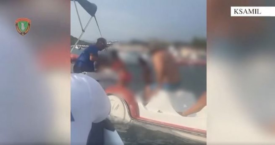 Rrezikuan të mbyteshin në det  Policia Detare shpëton 5 turistë në Ksamil